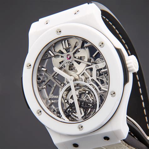 hublot classic fusion skeleton tourbillon|hublot classic fusion price.